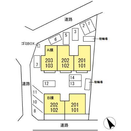 セジュール下桶　B棟（B202） その他