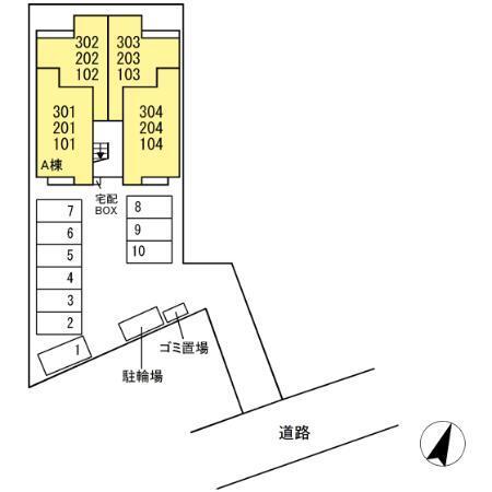 Ｄ−Ａｘｉｓ旭　Ａ棟（103） その他
