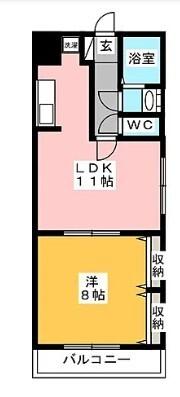 ウィンベル巣鴨（2F） 間取り図画像