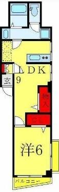 大河原ビル（303） 間取り図画像