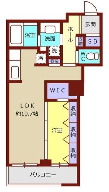 エアライズタワー（2707） 間取り図画像