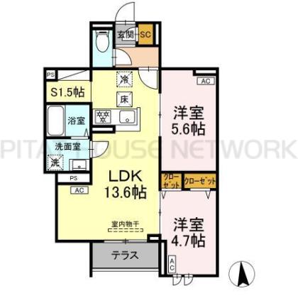  間取り図写真