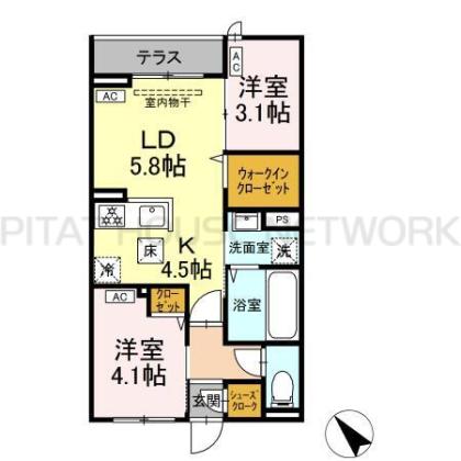  間取り図写真