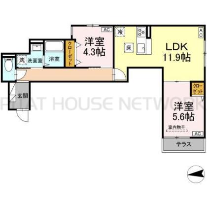  間取り図写真