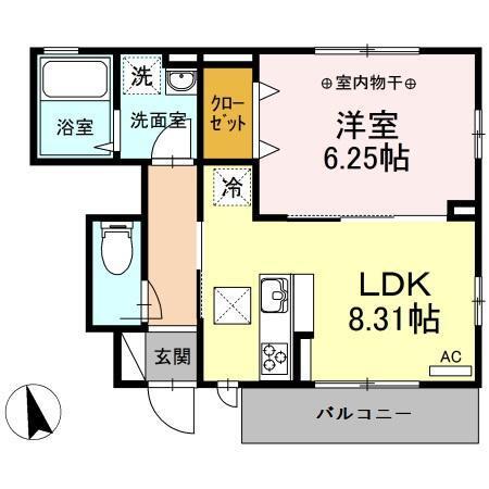 セレシェイラ弐番館（101） 間取り図画像