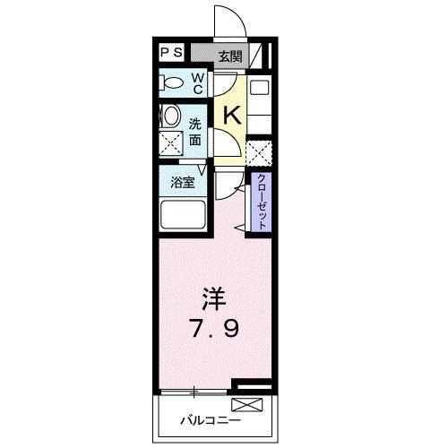 ソフィアフルールⅡ（105） 間取り図画像