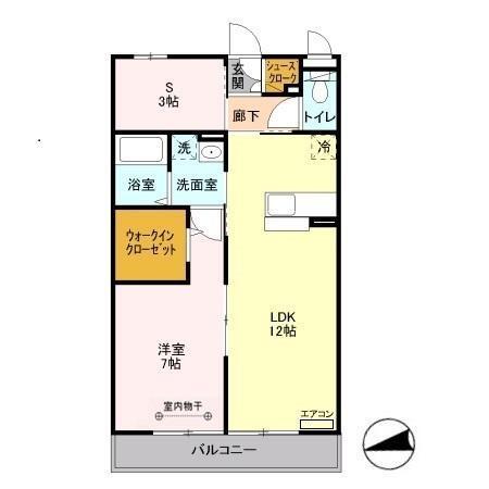 リュイール　Ⅱ（203） 間取り図画像