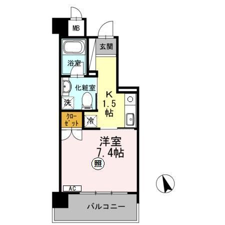 SPITZE（306） 間取り図画像
