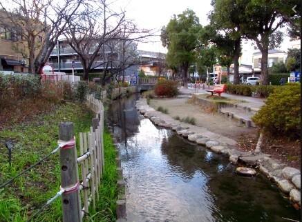 五反野親水緑道：1350m