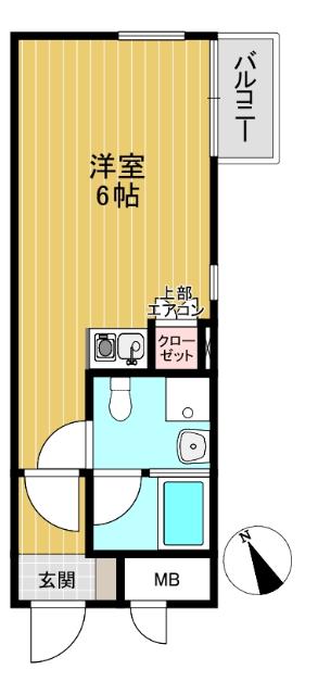 ヴィラ・モデルナ（307） 間取り図画像
