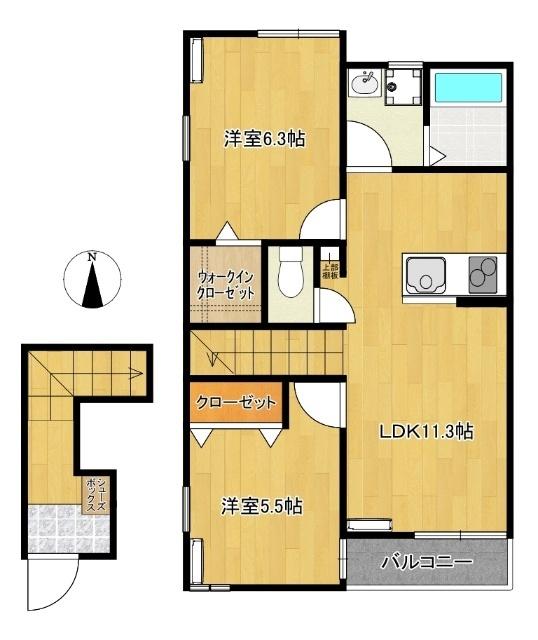 間取り図写真