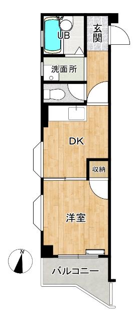 マイコーポ南（309） 間取り図画像