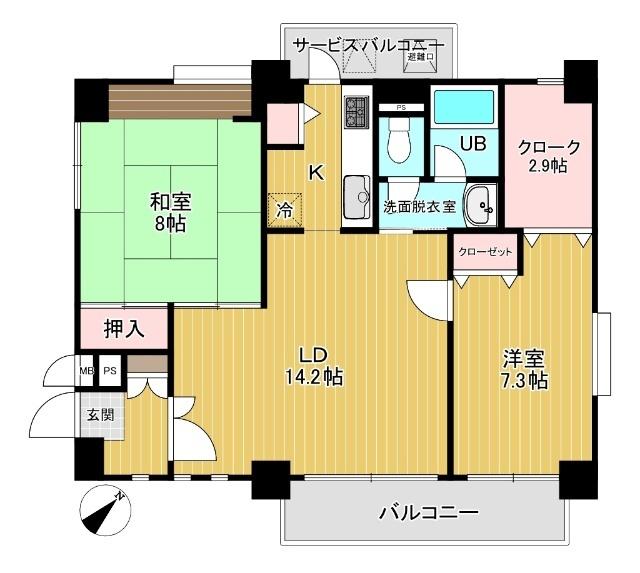ドリム伊東（412） 間取り図画像