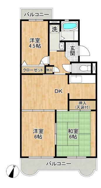 アルティメイトリザーブ本陣（103） 間取り図画像