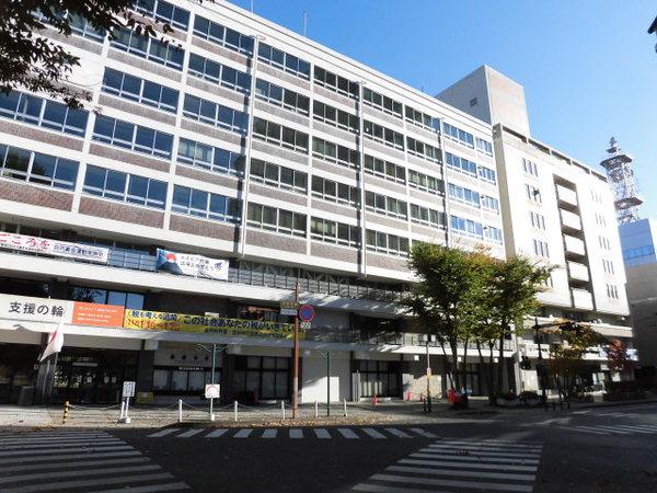盛岡市役所：1126m