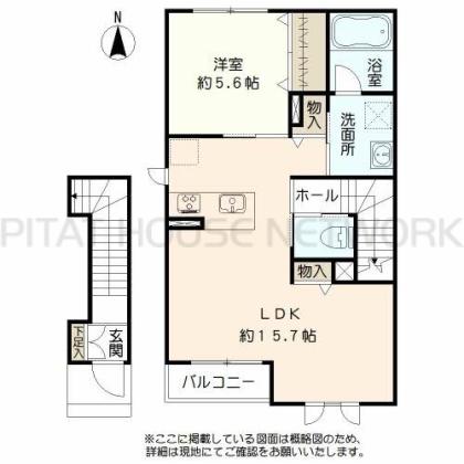  間取り図写真