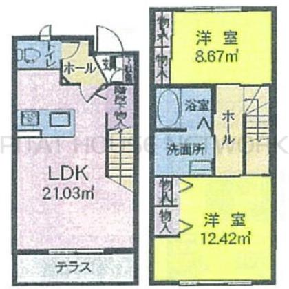  間取り図写真