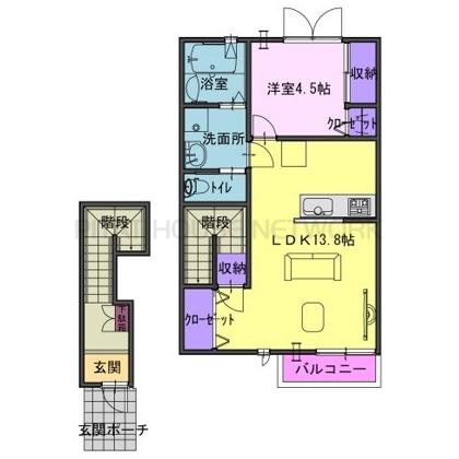 間取り図写真