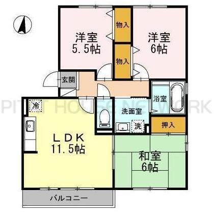  間取り図写真