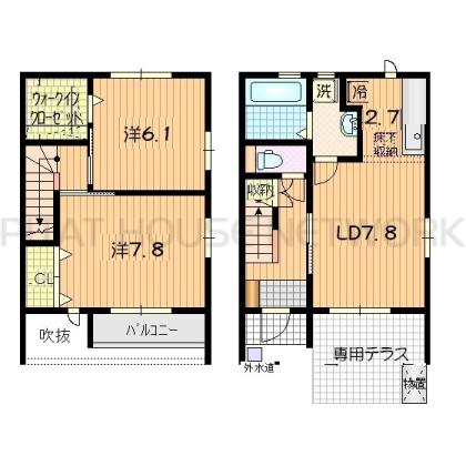  間取り図写真
