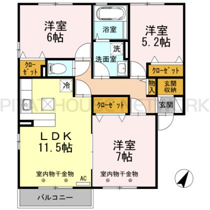  間取り図写真