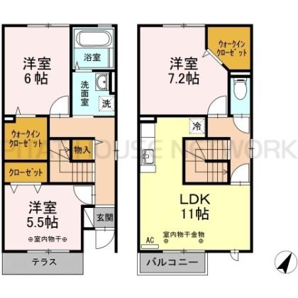  間取り図写真