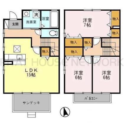  間取り図写真
