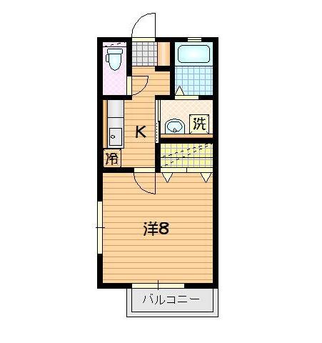 コンフォートY，S（203） 間取り図画像
