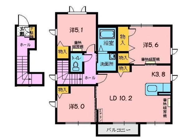  間取り図写真