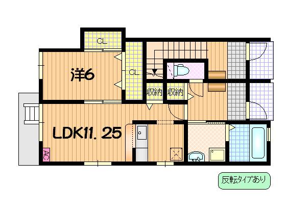 ａｌｂｉｒｅｏ Ｂ棟　（アルビレオ）（103） 間取り図画像