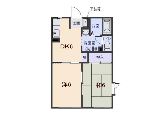 ディアス　サラ　C（102） 間取り図画像