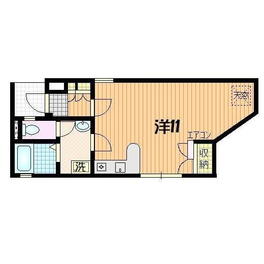 カーサ・ディ・ソーレ（102） 間取り図画像