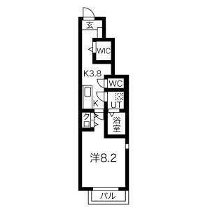 ソワサントゥカンズ　A（101） 間取り図画像