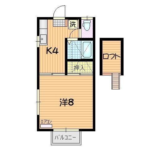 ビューハウス　Ｃ棟（205） 間取り図画像