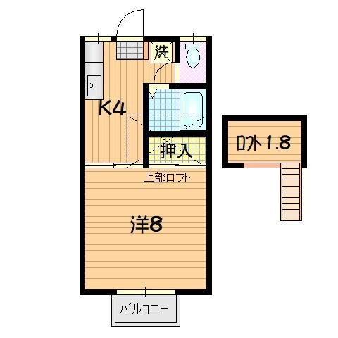 ビューハウス　Ｃ棟（203） 間取り図画像