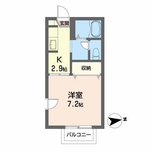 グランシェール　A（205） 間取り図画像
