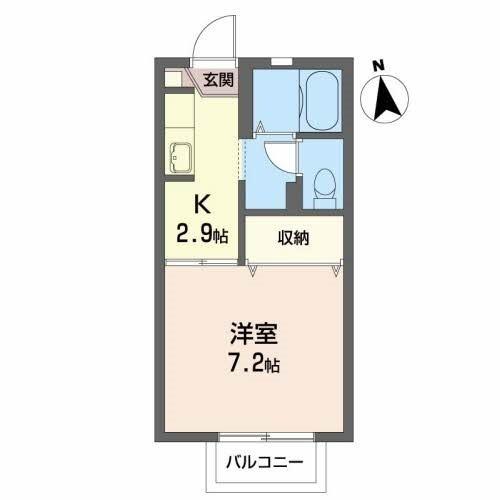シティベース（201） 間取り図画像