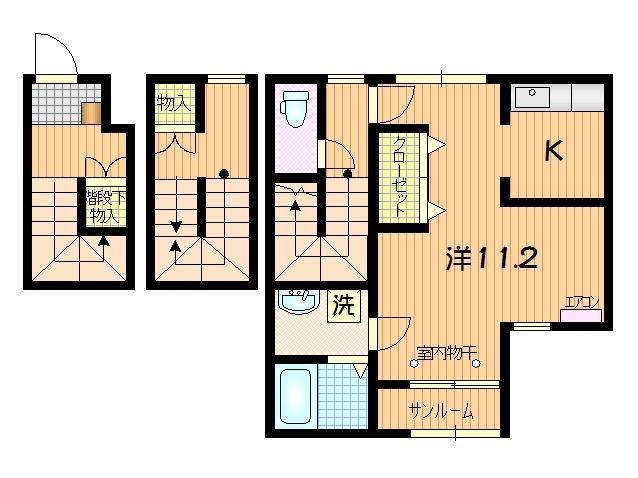  間取り図写真