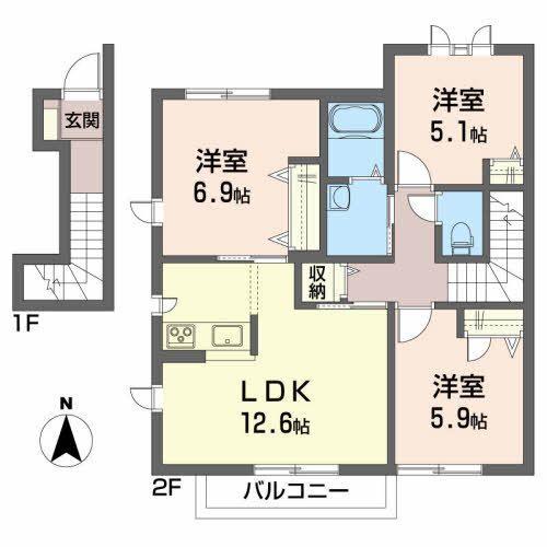  間取り図写真