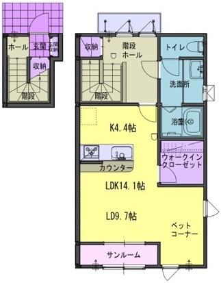  間取り図写真
