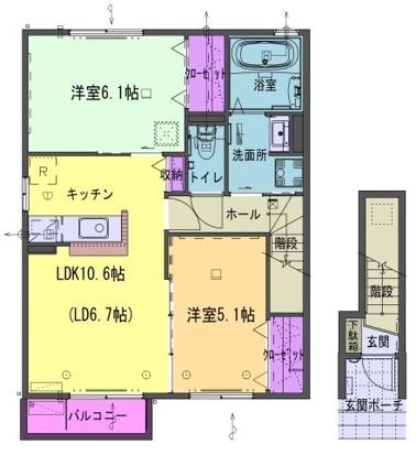  間取り図写真