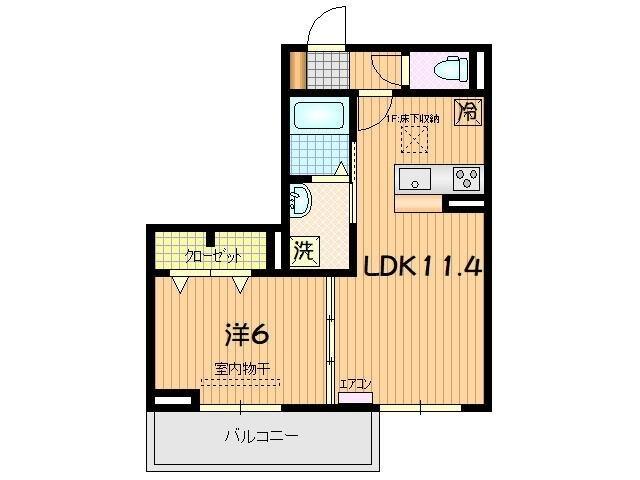 Grace Sea（101） 間取り図画像