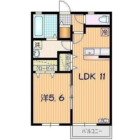 フロンティア泉（202） 間取り図画像