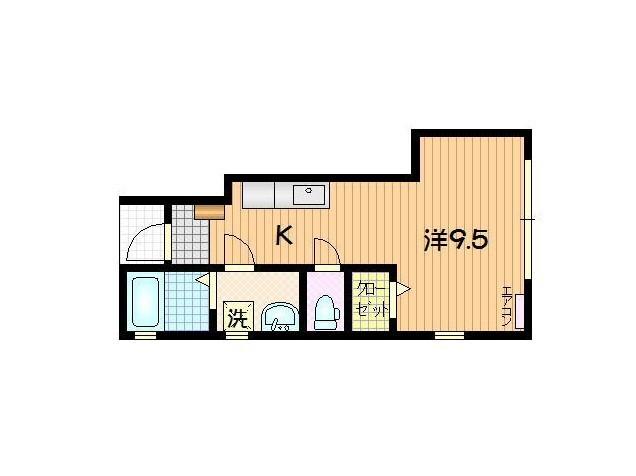 Almo（103） 間取り図画像