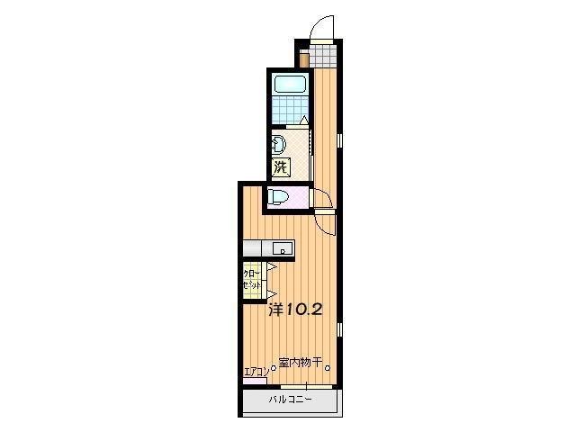 ポルト　ボヌールⅡ（101） 間取り図画像