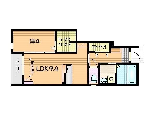 クロノス（106） 間取り図画像