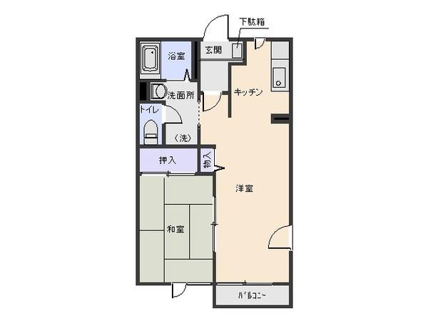 リラ・フィオーレ（203） 間取り図画像