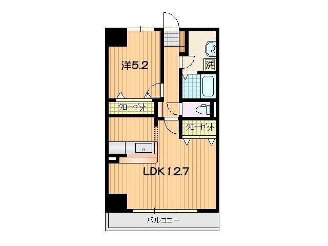 Sky village盛南（601） 間取り図画像