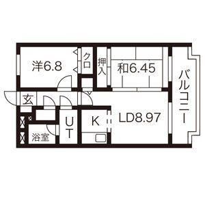 パルテール泉（302） 間取り図画像