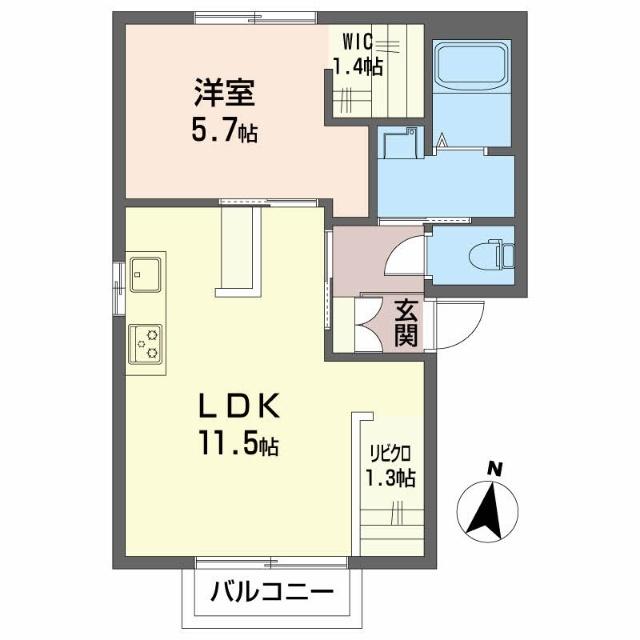 ガーデンホームズC（201） 間取り図画像